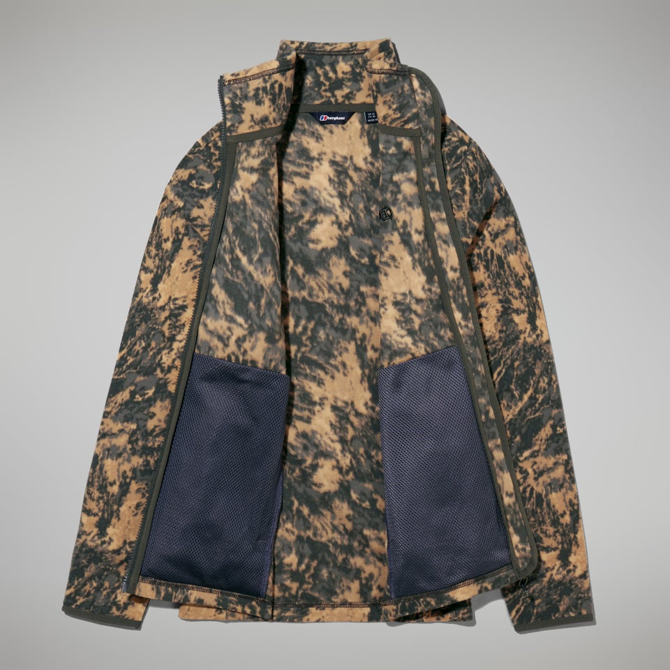 Women's Navala Full Zip Fleece - Green/Dark Green