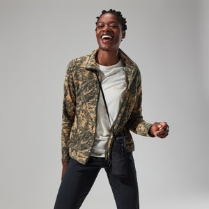 Women's Navala Full Zip Fleece - Green/Dark Green