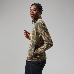 Women's Navala Full Zip Fleece - Green/Dark Green