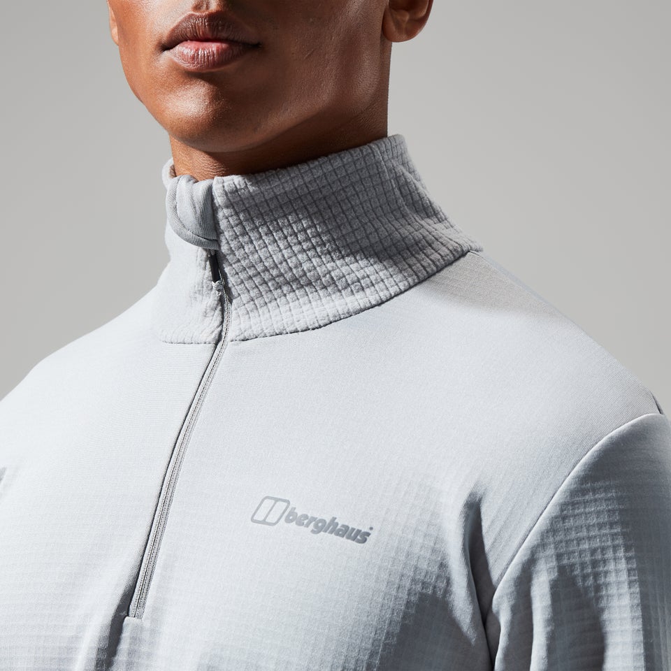 Keppla Half Zip Fleece für Herren - Grau