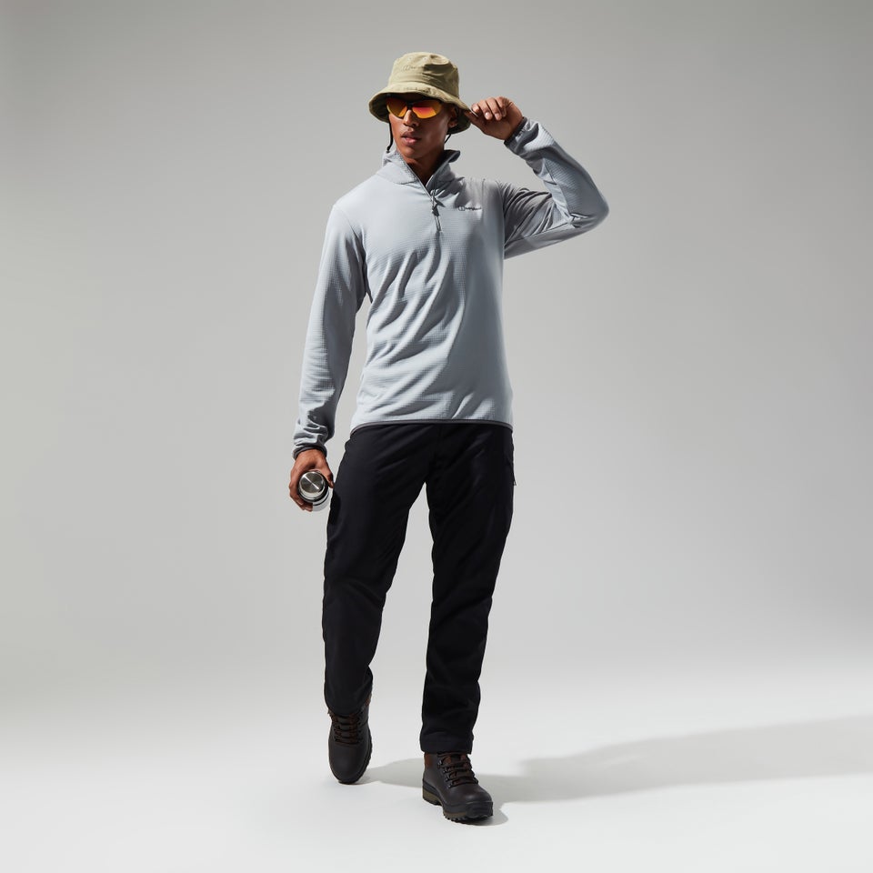 Keppla Half Zip Fleece für Herren - Grau