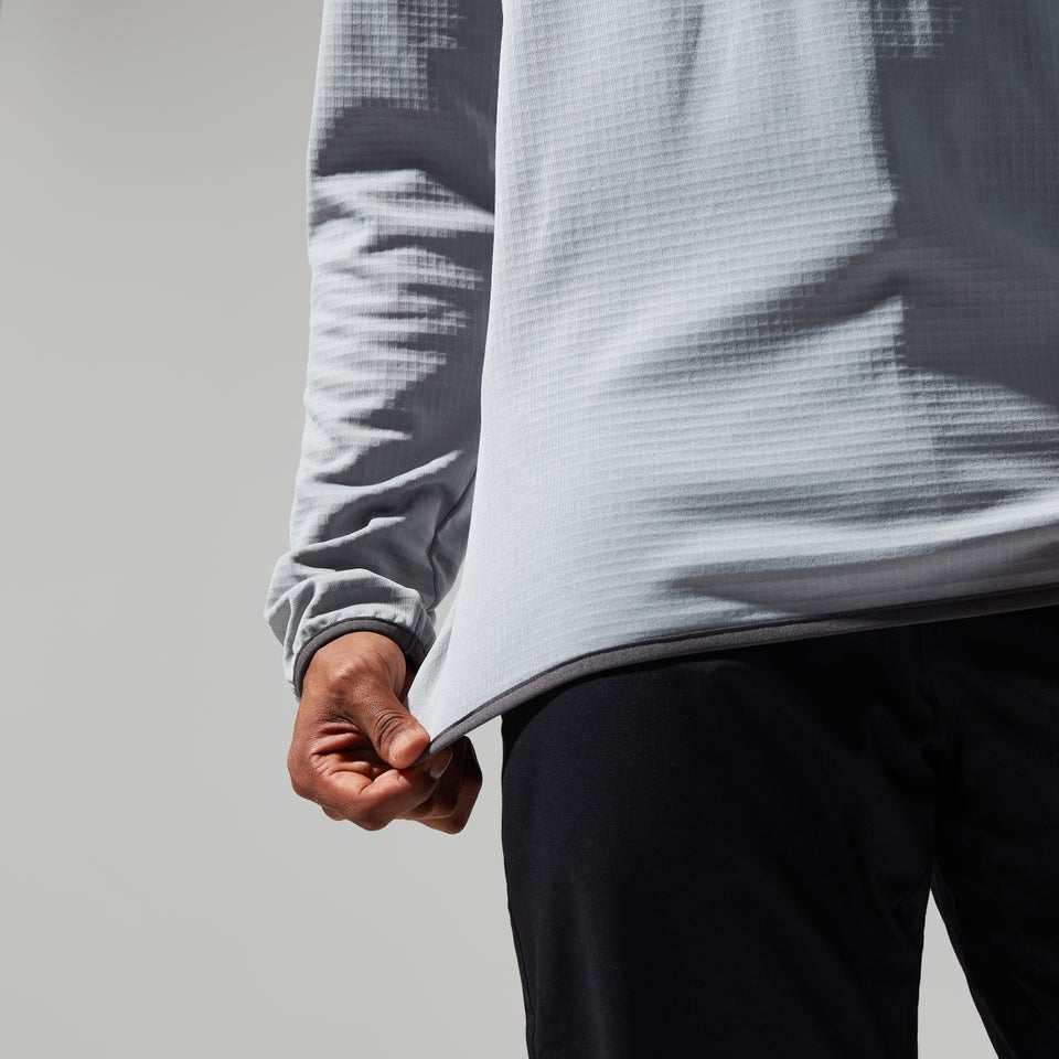 Keppla Half Zip Fleece für Herren - Grau