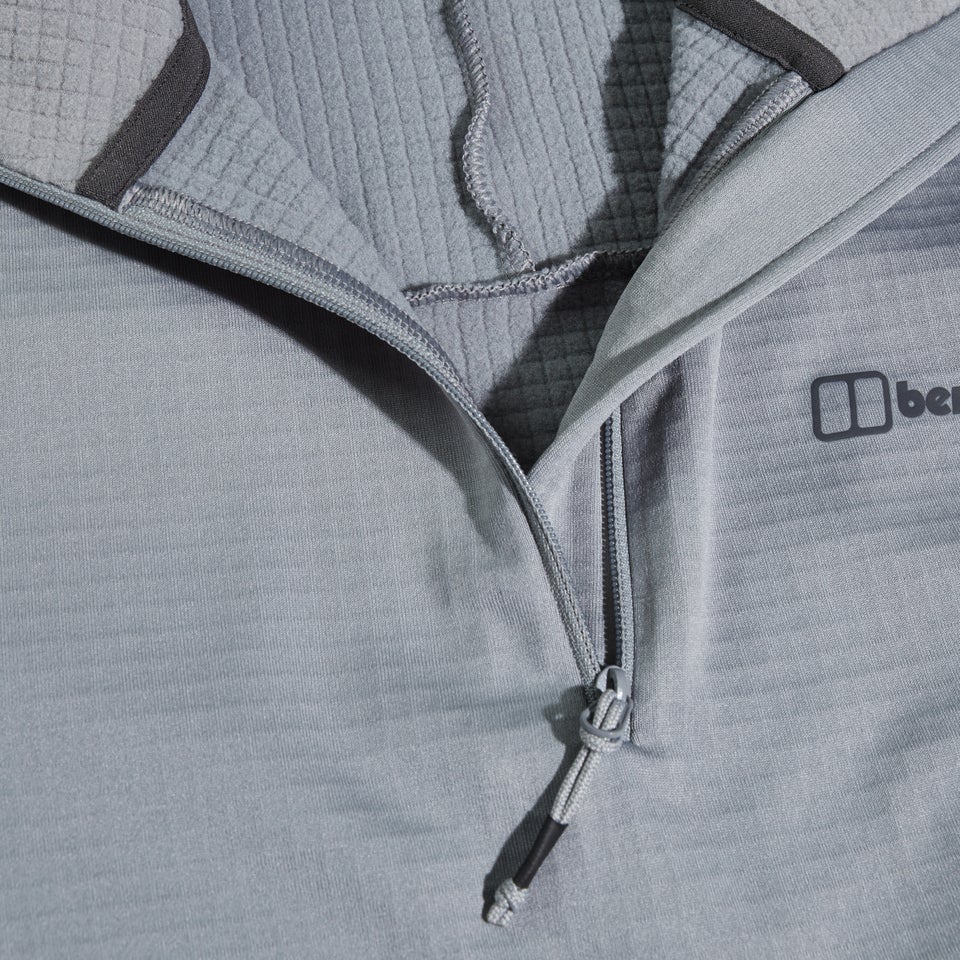 Keppla Half Zip Fleece für Herren - Grau