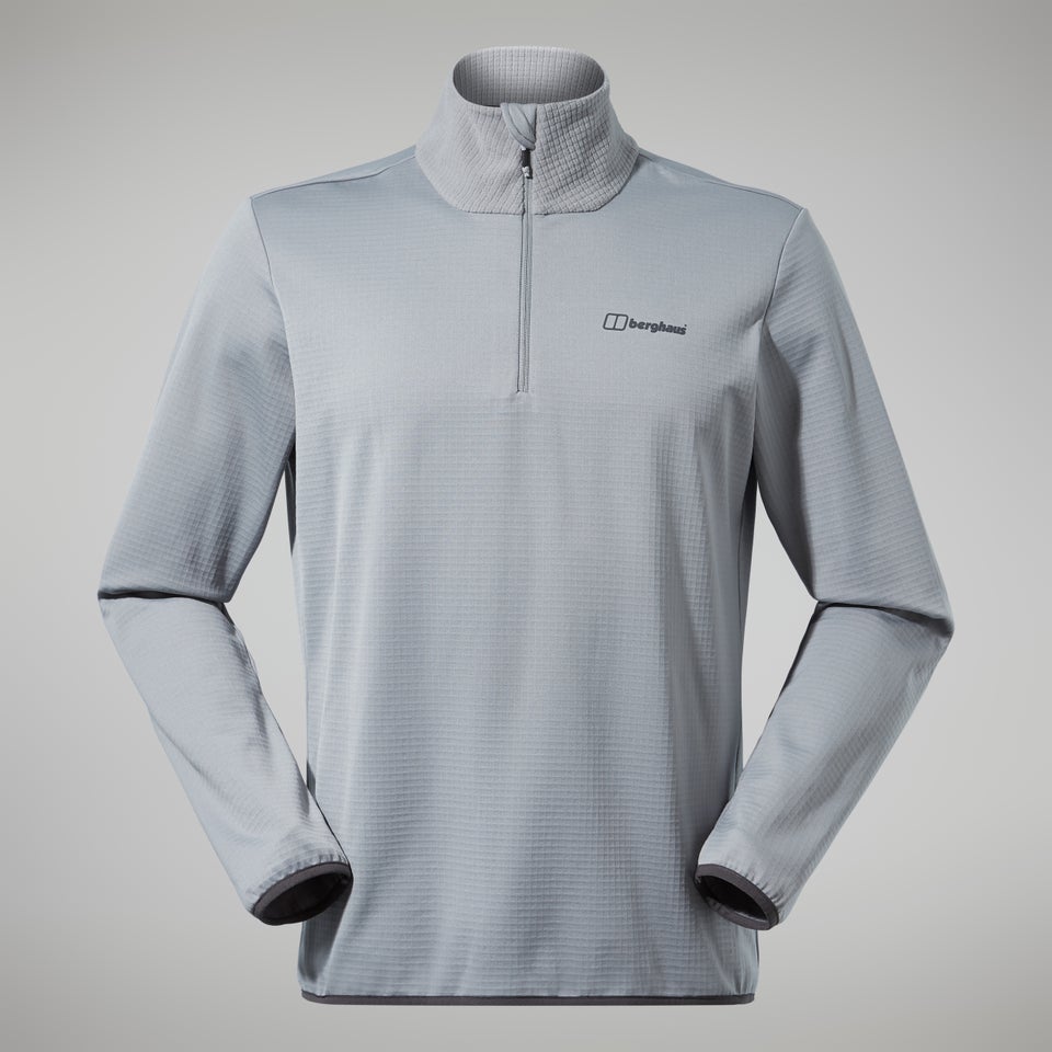 Keppla Half Zip Fleece für Herren - Grau
