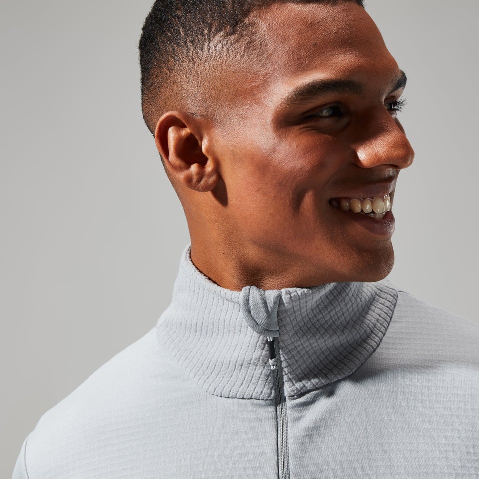 Keppla Half Zip Fleece für Herren - Grau