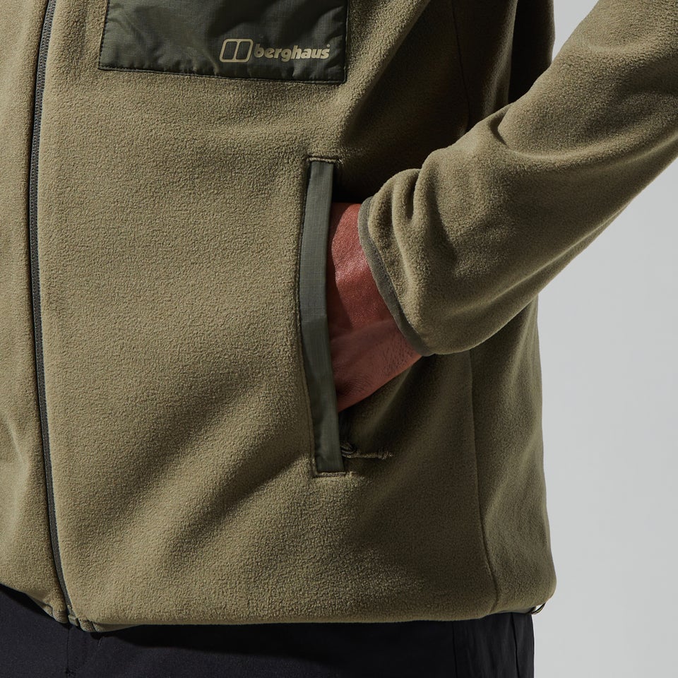 Men's Aslam Micro Jacket - Dark Green