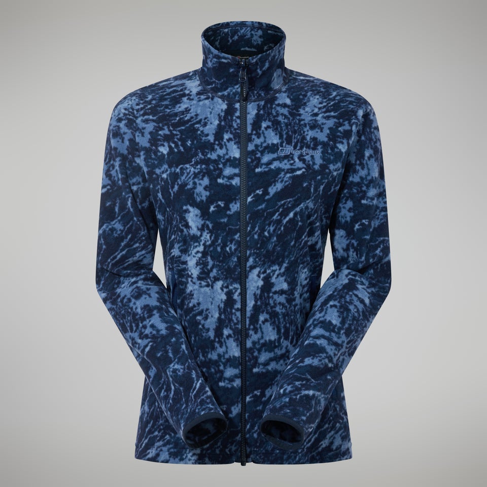 Women's Navala Full Zip Fleece - Blue/Dark Blue