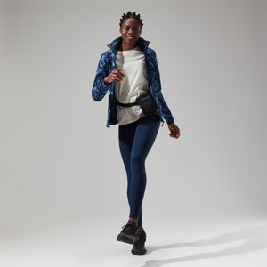 Women's Navala Full Zip Fleece - Blue/Dark Blue