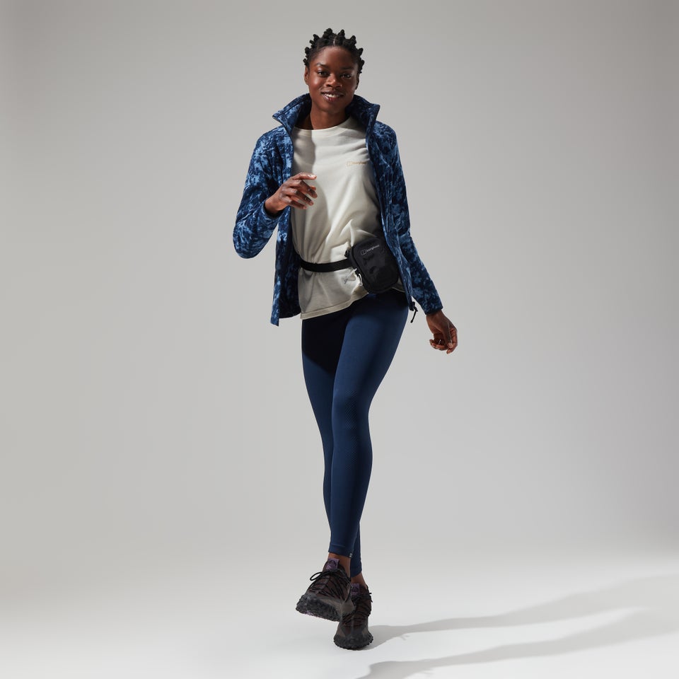 Women's Navala Full Zip Fleece - Blue/Dark Blue