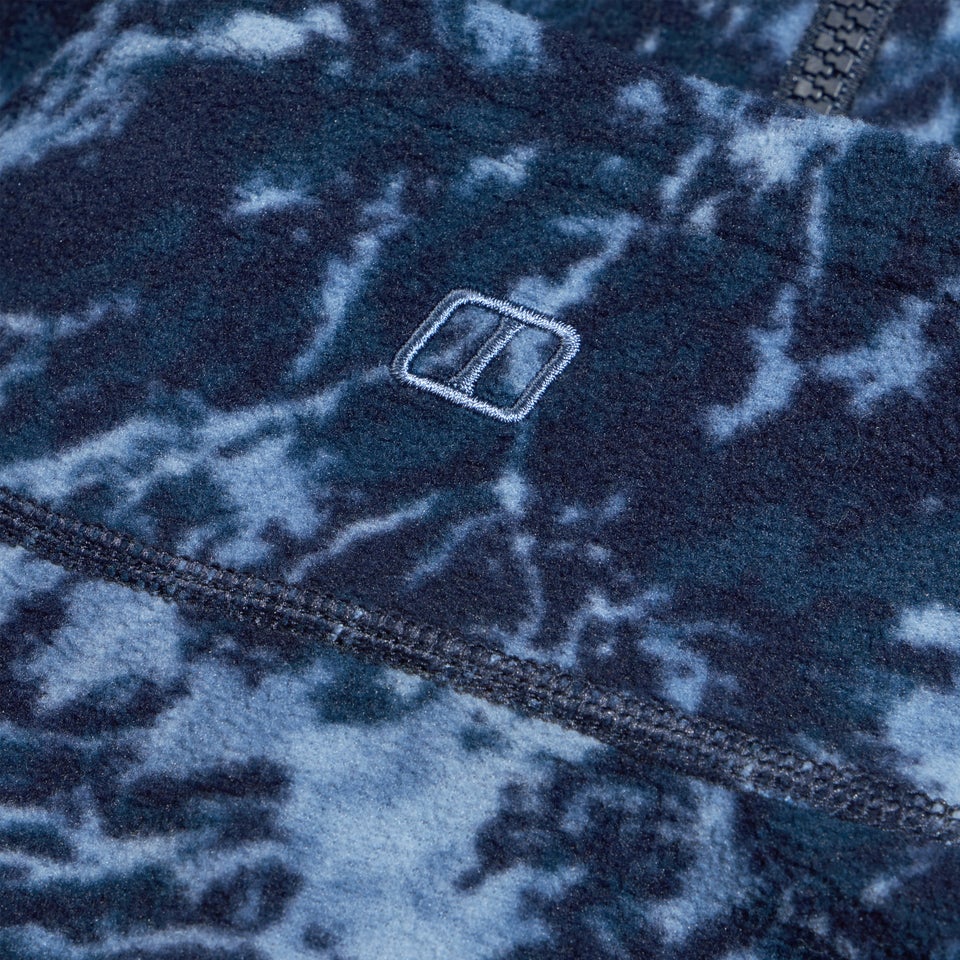 Women's Navala Full Zip Fleece - Blue/Dark Blue