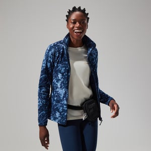 Women's Navala Full Zip Fleece - Blue/Dark Blue
