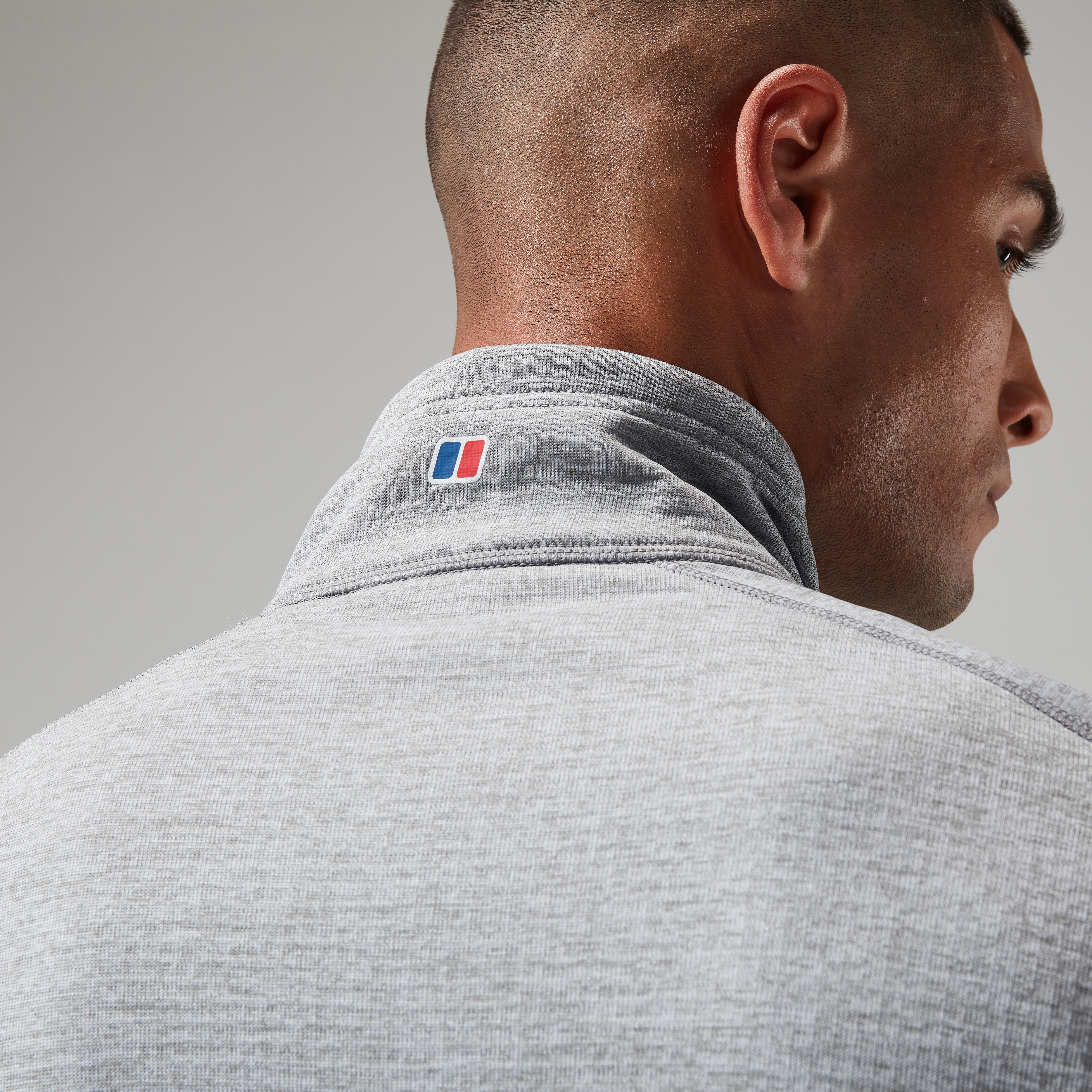 Men's Urban Spitzer Half Zip - Grey/Light Grey
