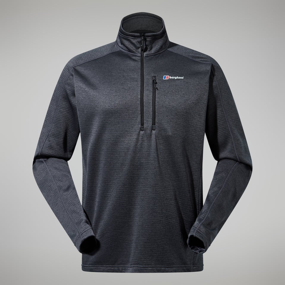 Men's Urban Spitzer Half Zip - Black/Grey