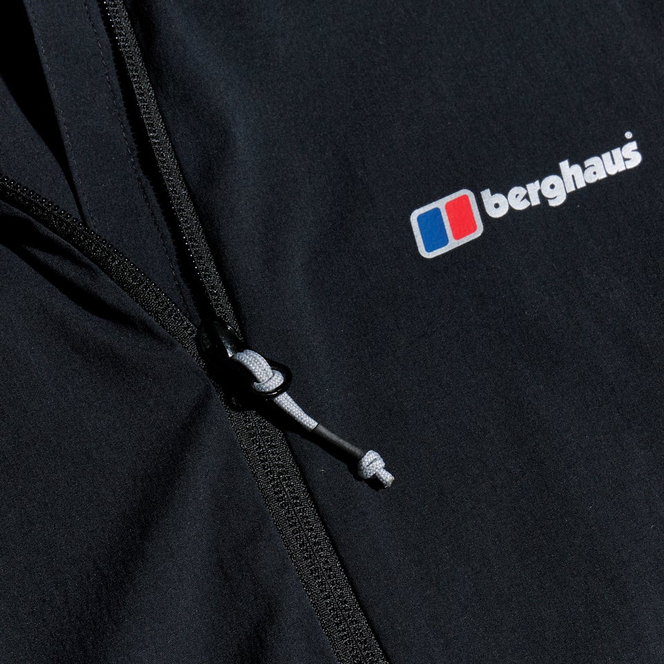 Men's Urban Theran Full Zip Hooded Jacket - Black