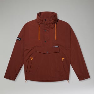 Unisex Single Point Wind Smock Jackets - Dark Brown