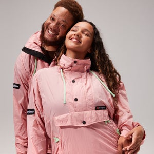 Unisex Single Point Wind Smock Jackets - Pink