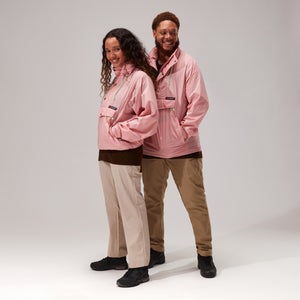 Unisex Single Point Wind Smock Jackets Pink - XL