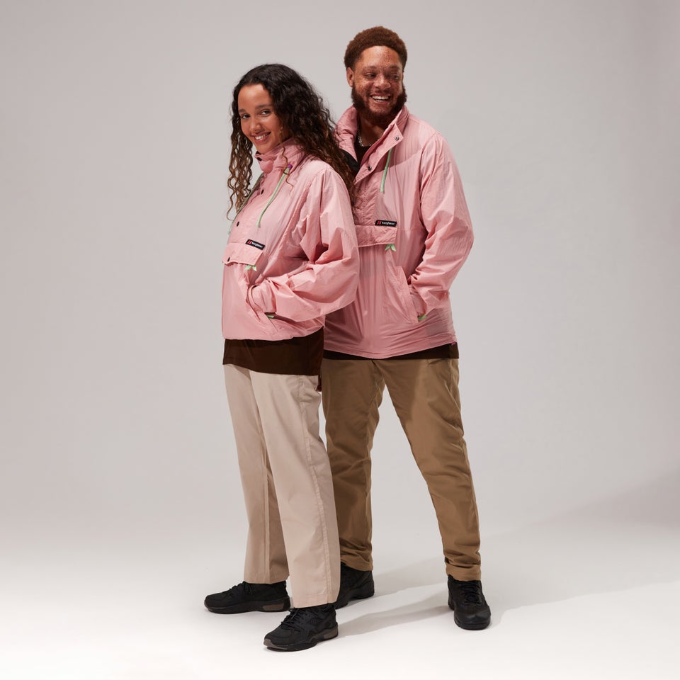 Unisex Single Point Wind Smock Jackets - Pink