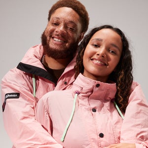 Unisex Single Point Wind Smock Jackets - Pink