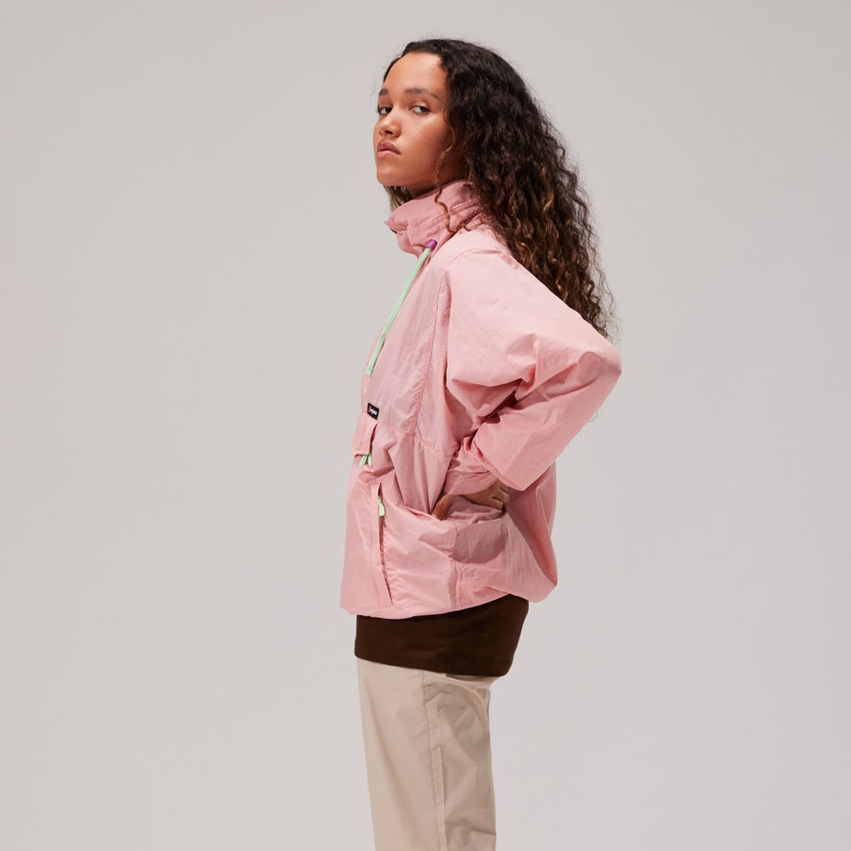 Unisex Single Point Wind Smock Jackets - Pink
