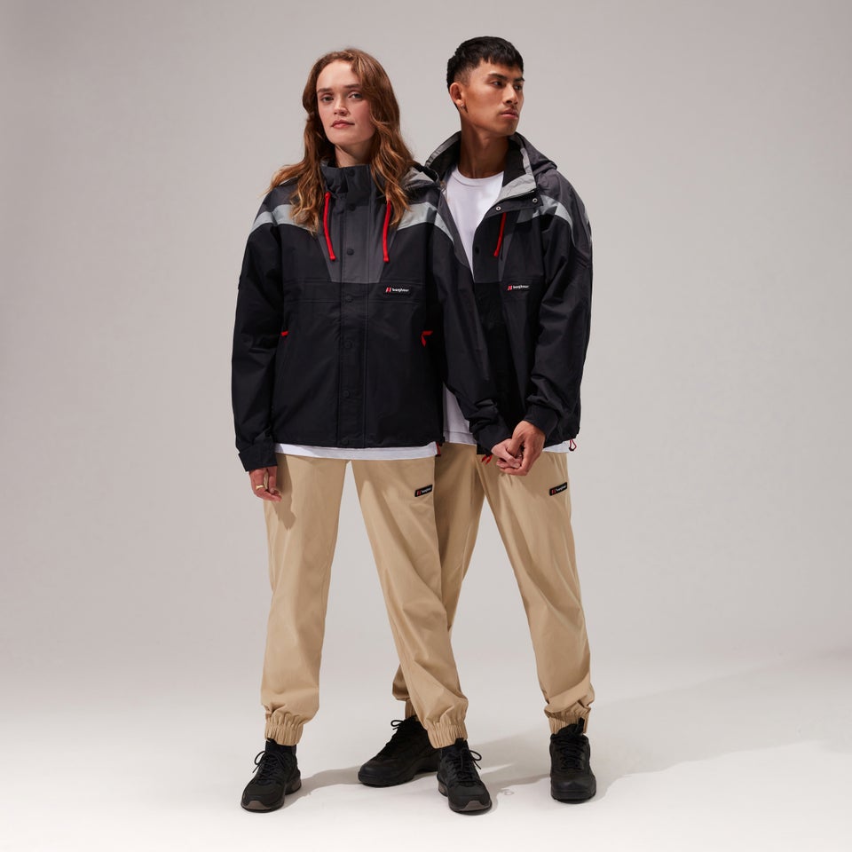 Unisex Eclipse Panel Jackets - Black/Grey