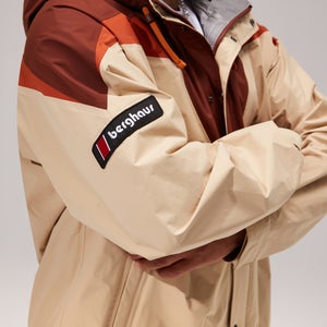 Unisex Eclipse Panel Jackets - Light Brown/Dark Brown