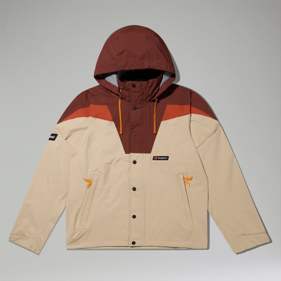Unisex Eclipse Panel Jackets - Light Brown/Dark Brown