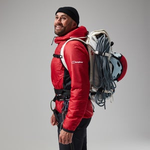 MTN Arete LB Synthetischer Hoodie für Herren - Rot/Schwarz