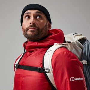 MTN Arete LB Synthetischer Hoodie für Herren - Rot/Schwarz