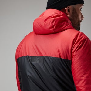 MTN Arete LB Synthetischer Hoodie für Herren - Rot/Schwarz