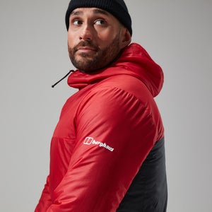 MTN Arete LB Synthetischer Hoodie für Herren - Rot/Schwarz