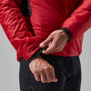 MTN Arete LB Synthetischer Hoodie für Herren - Rot/Schwarz