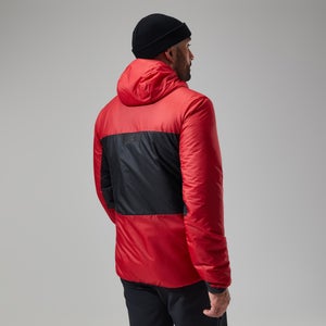 MTN Arete LB Synthetischer Hoodie für Herren - Rot/Schwarz