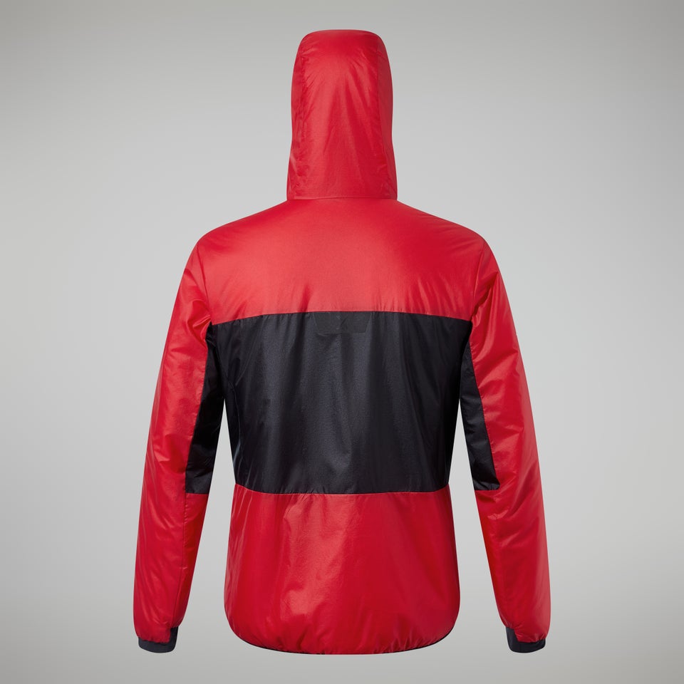 MTN Arete LB Synthetischer Hoodie für Herren - Rot/Schwarz
