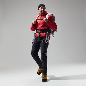 MTN Arete LB Synthetischer Hoodie für Herren - Rot/Schwarz