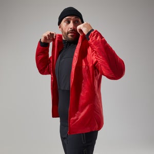 MTN Arete LB Synthetischer Hoodie für Herren - Rot/Schwarz