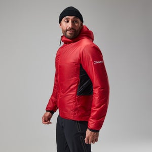 MTN Arete LB Synthetischer Hoodie für Herren - Rot/Schwarz