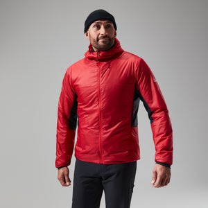 MTN Arete LB Synthetischer Hoodie für Herren - Rot/Schwarz