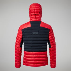 Men's MTN Seeker MW Down Hoody - Red/Black