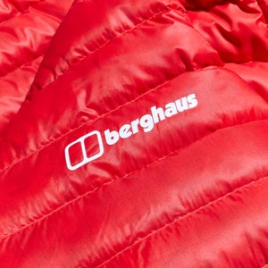 Men's MTN Seeker MW Down Hoody - Red/Black