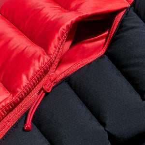 Men's MTN Seeker MW Down Hoody - Red/Black