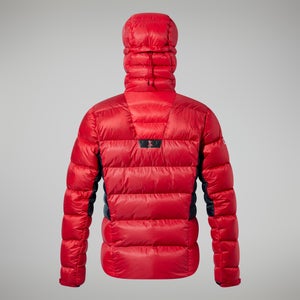 Men's MTN Arete Ultra Down Hoody - Red/Black