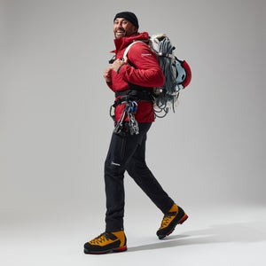 MTN Seeker MW Synthetischer Hoodie für Herren - Dunkelrot/Schwarz