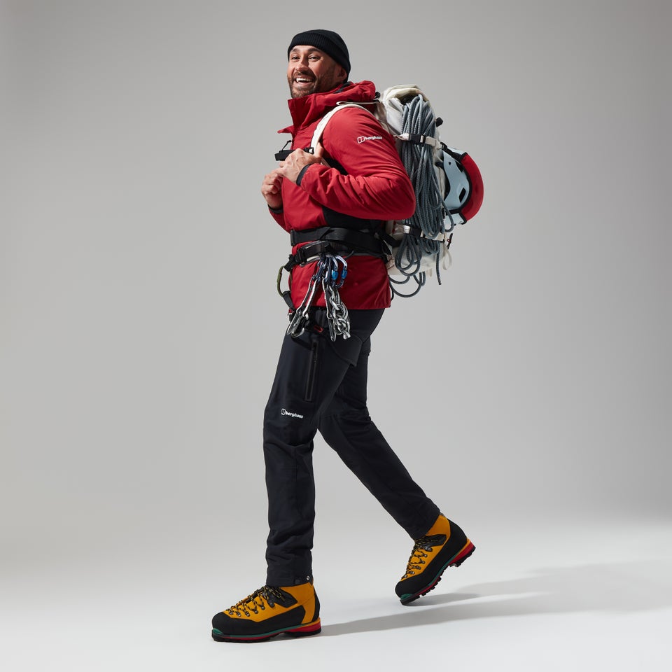 MTN Seeker MW Synthetischer Hoodie für Herren - Dunkelrot/Schwarz