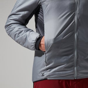 Men's MTN Arete LB Synthetic Hoody - Grey