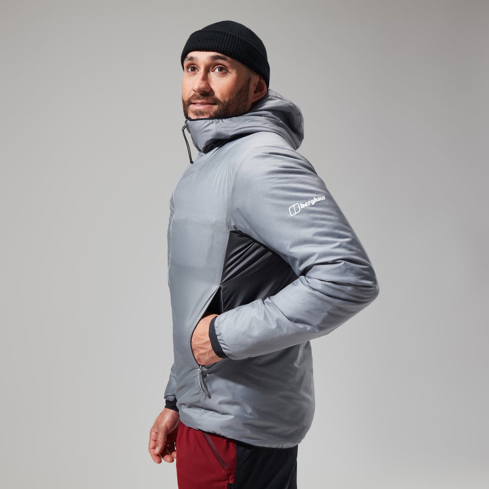 Men's MTN Arete LB Synthetic Hoody - Grey