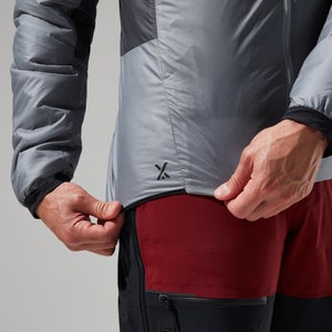 Men's MTN Arete LB Synthetic Hoody - Grey