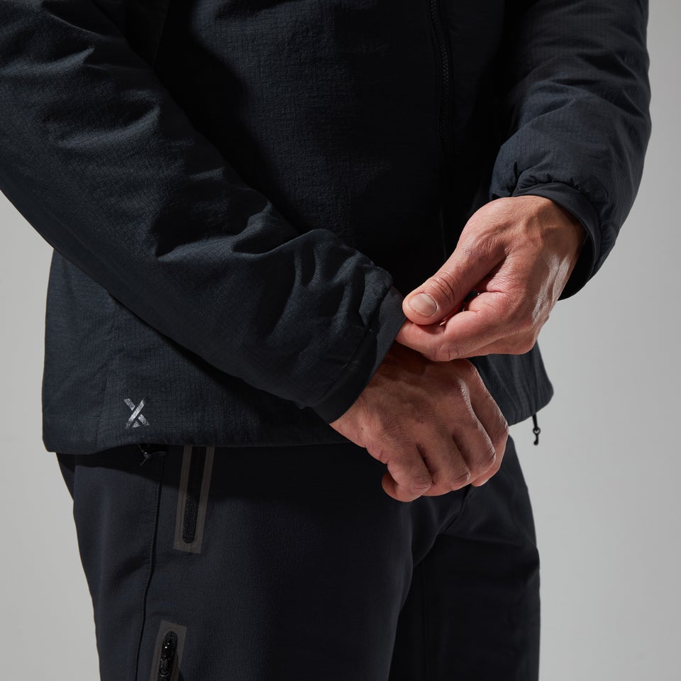 Men's MTN Seeker MW Synthetic Hoody - Black/Grey