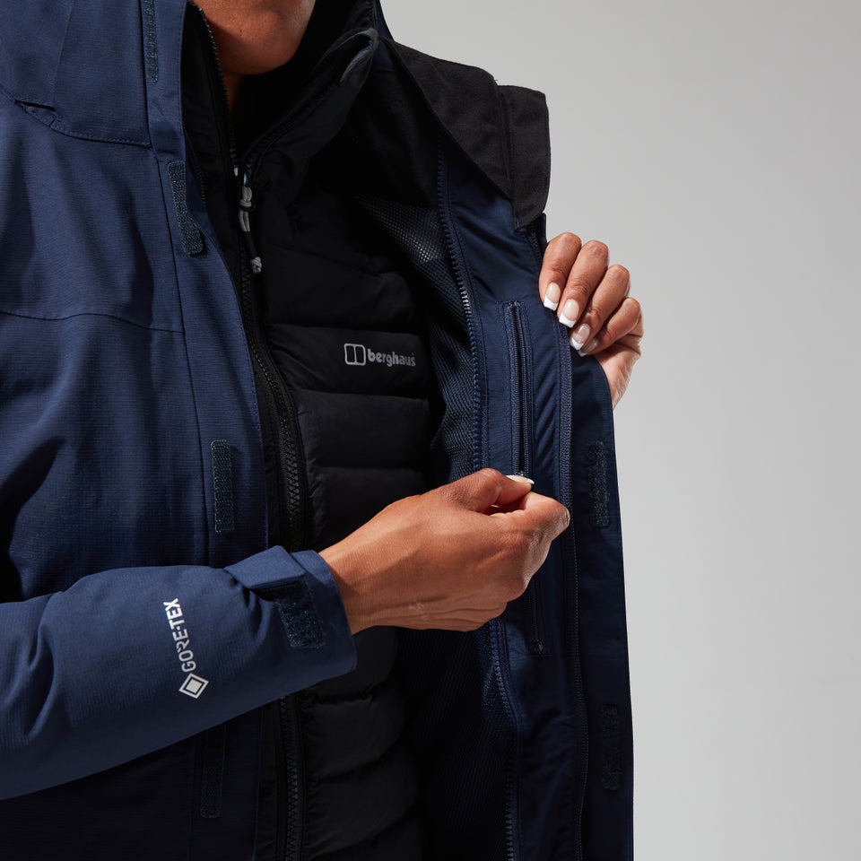 Women's Hillwalker Gore-Tex InterActive Jacket - Dark Blue