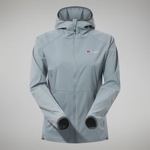 Women's Urban Arrina Full Zip Hooded Jacket - Grey